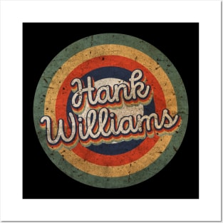 Hank Name Personalized Williams Vintage Retro 60s 70s Birthday Gift Posters and Art